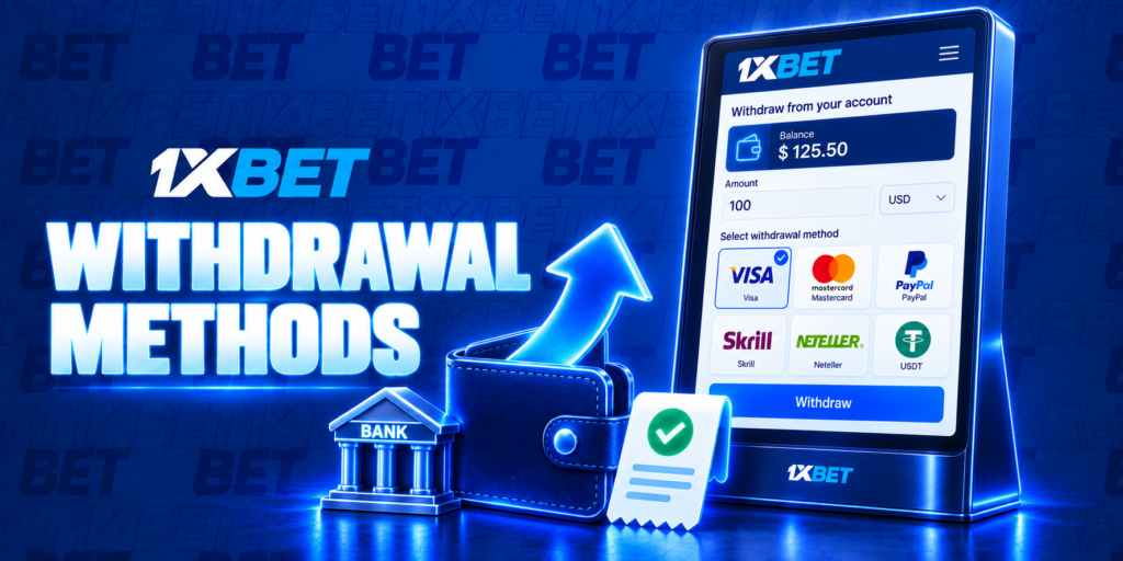 1xBet Withdrawal Methods